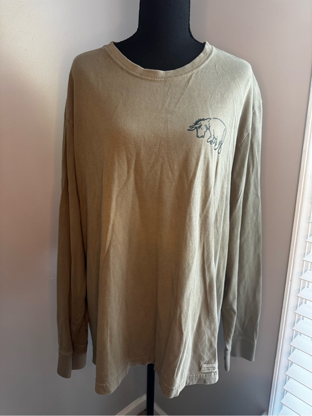 Life Is Good Men’s Eeyore Crusher Tee
